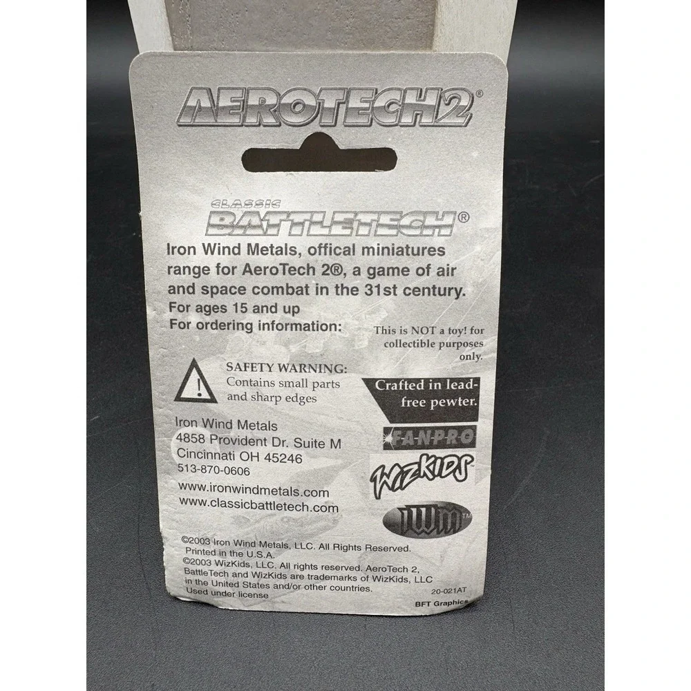 AeroTech 2 Dropships #3 Overlord Class 20-155 New Old Stock Sealed 6pc